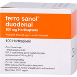 ferro sanol duodenal Hartkapseln gegen Eisenmangel, 100 pcs. Capsules