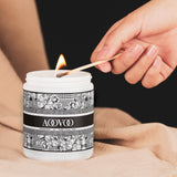 AOOVOO Vanilla Candles for Home Scented - Wood Wick Scented Candles for Men | Vanilla Cream Crackling Candles | Natural Soy Candles Gifts for Women | Mother's Day Gift