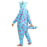 BGOKTA Halloween Animal Onesie Pajamas for Adults Costume Cosplay Homewear One Piece