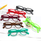 Kerecsen Reading Glasses 6 Pack Great Value Quality Readers Spring Hinge Color Glasses (6 colors mixed, 1.5, diopters)