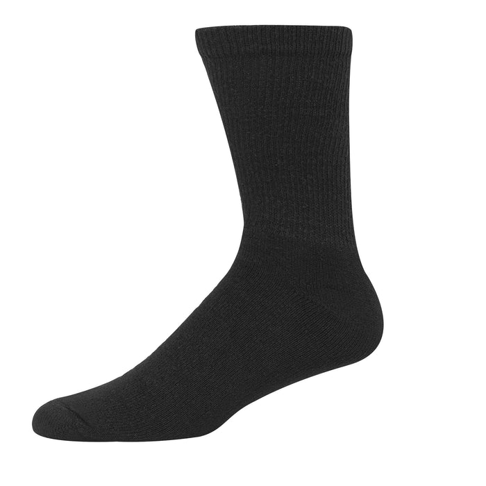 Hanes Men's Double Crew Socks (Pack of 12 Pair), Available in Big & Tall