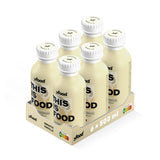 yfood Drink Smooth Vanilla, Leckere Trinkmahlzeit für unterwegs, THIS IS FOOD Drink, 33g Protein, 26 Vitamine und Mineralstoffe, 6 x 500ml, Geschmack Vanille