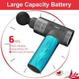 Xllent Massage Gun - Mothers Day Gifts for Mom from Daughter,Portable Super Quiet Electric Percussion Muscle Massager,Gifts for Women Men Her Him Mom Dad(Gray)