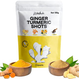 Ginger Turmeric Supplements, 100g/100 Shots of Turmeric Ginger Powder Boosted with Orange, Curcumin, Vitamin C, D & Zinc for Joint, Gut, Keto & Immune Support – Health Drink