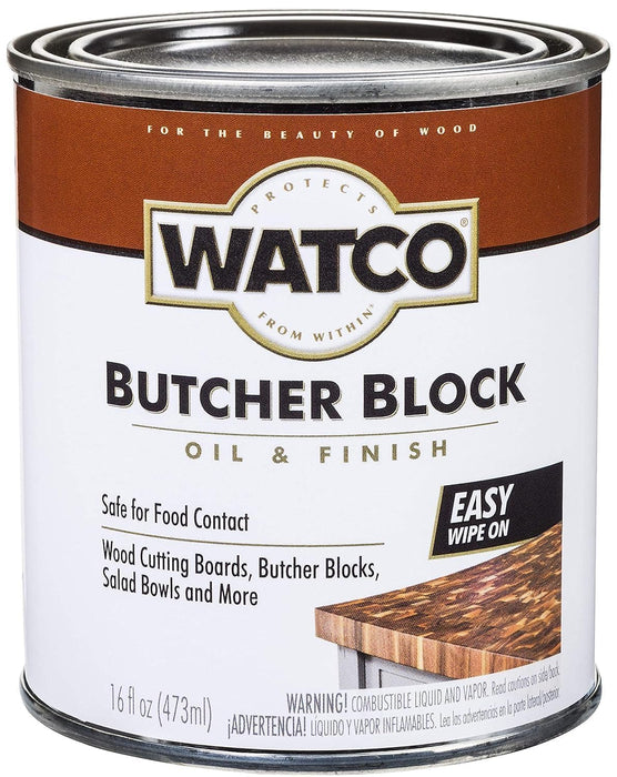 Rust-Oleum Corporation Watco 241758 Butcher Block Oil & Finish, Clear