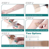 SLUKHIG Silicone Scar Sheets (1.6"x 158" Roll-4M), Silicone Scar Tape for Scar Removal Treatment, Reusable Silicone Scar Strips for C-Section, Keloid, Burn, Acne, Surgical Scars