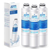 GOLDEN ICEPURE DA29-00020B Refrigerator Water Filter, Replacement for Samsung Water Filter HAF-CIN/EXP RF28HFEDBSR, RF263BEAESR, RF4287HARS,RF4267HARS,DA97-08006A 3PACK