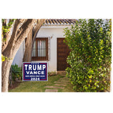 Donald Trump Vance Yard Signs MAGA 2024 with Metal Stand Made in America! (1, 24X18)