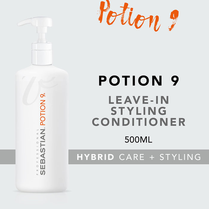 Sebastian Potion 9, Leave-in Conditioner and Hairstyling Treatment, 16.9 oz