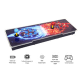 SupYaque 26800 Games in 1 Arcade Games Console Pandora Box Built-in Retro Classic Video Games,1-4 Players,Search Games Function,Favorite List,1280x720P Output with Double Players Control Joystick