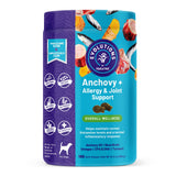 NaturVet Evolutions Anchovy + Allergy & Joint Support 180ct Soft Chews for Dogs - Anchovy Oil, Bone Broth - Helps Maintain Normal Histamine Levels - Helps Support Normal Inflammatory Response