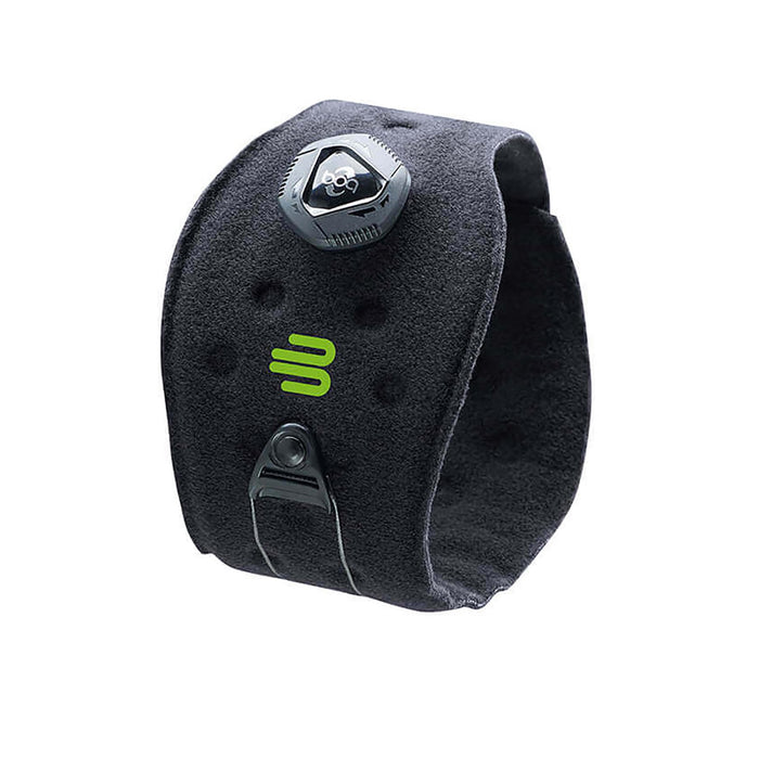 Bauerfeind Adjustable Sports Elbow Strap - Single, Black, One Size - Forearm Pain Relief from Golfers and Tennis Elbow - Five Point Pad for Direct Pressure on Tendon - Boa Closure System