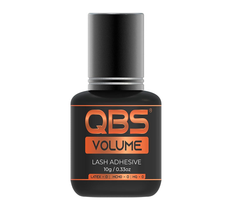 QBS Volume Glue for Eyelash Extensions - Professional Fast Drying Adhesive (10g)