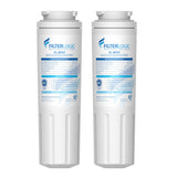 Filterlogic UKF8001 Replacement for EveryDrop by Whirlpool Refrigerator Water Filter 4, EDR4RXD1, FL-RF07, Pack of 2