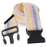 COW&COW Gait Belt 72inch - Transfer and Walking Assistance with Quick Release Buckle for Caregiver Nurse Therapist 2 inches(Pastel Stripe)