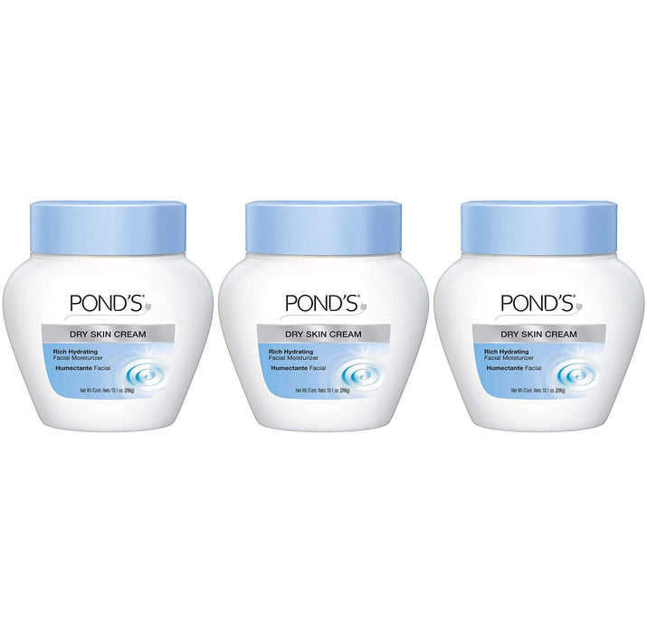 Pond's Extra Rich Dry Skin Cream -10.1 Ounce (Pack of 3)