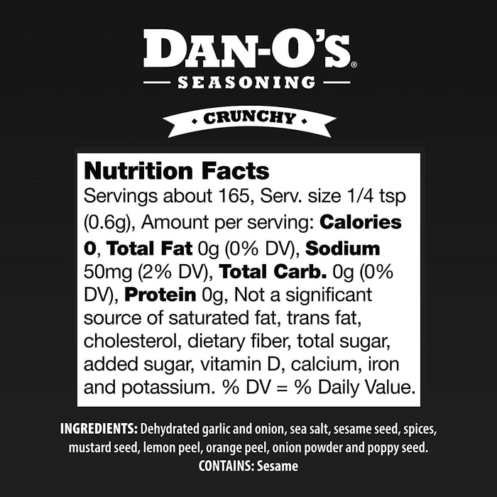 Dan-O's Seasoning Dan-O Five-O Small 5 Bottle Combo | Original, Spicy, Chipotle, Crunchy, & Cheesoning | 5 Pack