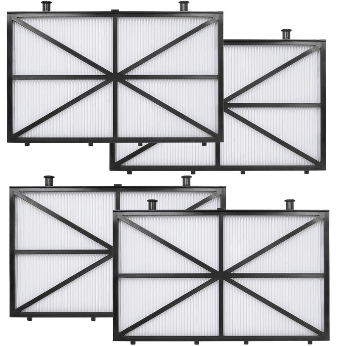 Fil-fresh Robotic Pool Cleaner Filters, Replaces for Dolphin M400/M500 & Nautilus CC Plus Ultra Fine Cartridge Filter Panels, Part Number 9991432-R4, Pack of 4