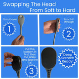 The Ultimate Back Scratcher, Scalp Massager, Back Massager, & Exfoliator Has Large Scratch Surface, Relieves Stress & Anxiety - an All Body Back Scratcher Gives a Deep Soothing Scratch