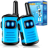 Kids Walkie Talkies Toys for Boys: comedyfun Mini Robots Walkies Talkies 2 Pack Boys Toy for 3 4 5 6-8 Year Old Camping Outdoor Game Halloween Christmas Birthday Gifts for 4 5 6 7 8-10 Year Old