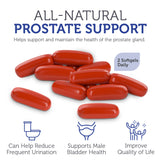 Zahler ProstAid+ Prostate Supplements for Men with Lycopene & Norway Spruce for Urine Flow, Prostate Support - Made in USA, Kosher - Prostate Health Supplements for Men (60 Vegetarian Softgels)