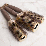 Olivia Garden NanoThermic Ceramic + Ion Round Thermal Hair Brush NT-54 (2 1/8")