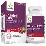 Terry Naturally Clinical OPC Extra Strength - 90 Softgels - French Grape Seed Extract Supplement - Supports Immune Health, Antioxidant - Non-GMO, Gluten Free - 90 Servings