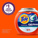 Tide Ultra OXI Power PODS with Odor Eliminators Laundry Detergent Pacs 45 Count For Visible and Invisible Dirt