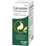 Carvomin digestive drops, 20 ml solution