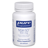 Pure Encapsulations NSK-SD - 100 mg Nattokinase - for Normal Blood Circulation - Supports Fibrinolytic Activity* - Gluten Free & Non-GMO - 120 Capsules