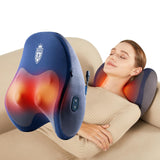 Nofa Shiatsu Kneading Neck and Back Trapezius Massager Pillow,Shoulder,Leg Pain Relief Deep Tissue,Full Body Stress Relax at Home Office and Car,Ideal Gifts for Mother's Day(Gift Box Package)