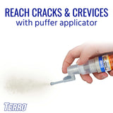 TERRO T530 Roach Bait Powder Plus Applicator, Orange (Pack of 1)