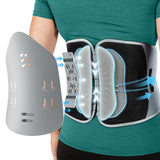 SAKIMA Back Brace for Lower Back - Back Support Brace for Lower Back Pain Relief with Pulley System, Lumbar Support Belt for Men & Women with Side Lumbar Pad for Herniated Disc,Sciatica (30-40 inch)