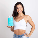 WOMEN'S BEST 18.3 Oz Hydrolyzed Collagen Protein Powder • Pasture Raised, Bioactive, Grass Fed Collagen Peptides Plus + • with Vitamin C and Hyaluronic Acid • Unflavored