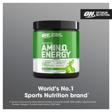 Optimum Nutrition Amino Energy Drink Mix - Lemon Lime Flavor, 30 Servings