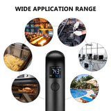 Rechargeable Infrared Thermometer Gun for Cooking -58℉~1022℉| Inkbird Colorful Display Digital Laser Temperature Gun for Pizza Oven Grill Kitchen Home Repairs with Max Measure (NOT for Human)