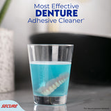 Secure Denture Cleansing Tablets, Cleans and Refreshes, 32 Tabs (Pack of 2)