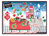 Hershey Miniatures Candy Filled 2023 Christmas Advent Calendar, 13 3/4 Inch