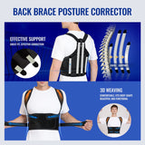 Back Brace Posture Corrector for Women & Men, Back Straightener Posture Corrector, Scoliosis Brace，Hunchback Correction, Spine Corrector, Support, Lower Back Pain Relief (Small)