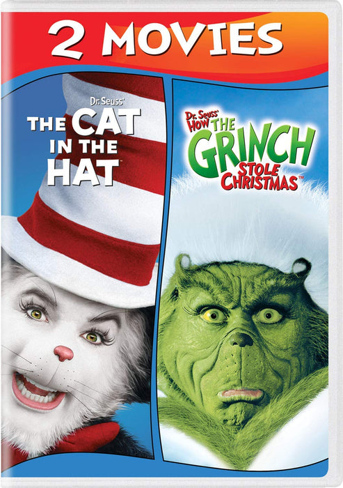 Dr. Seuss' The Cat in the Hat / Dr. Seuss' How the Grinch Stole Christmas 2-Movie Collection [DVD]