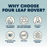 Four Leaf Rover: Bifido for Fido - Multi-Strain Dog Probiotics and Prebiotics for Immune Support - 50 Billion CFUs - 22 to 120 Day Supply, Depending on Dog’s Weight - Vet Formulated - for All Breeds