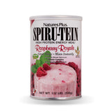 NaturesPlus SPIRU-TEIN Shake - Raspberry Royale Flavor - 1.12 lbs, Protein Powder - Plant Based Meal Replacement, Vitamins & Minerals for Energy - Vegetarian, Gluten-Free - 15 Servings