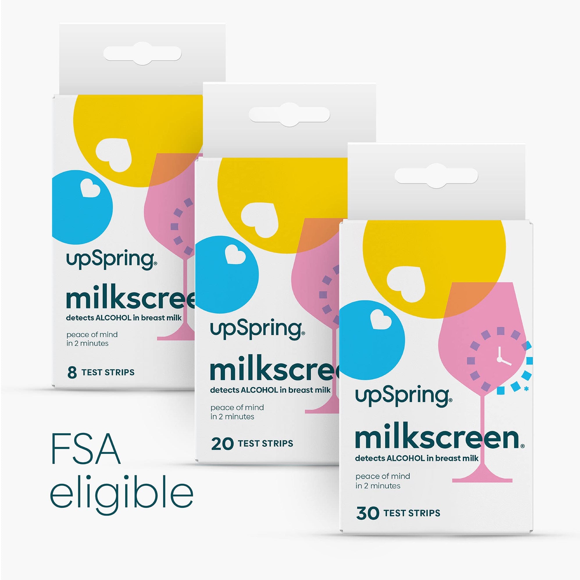 Upspring Milkscreen Test Strips to Detect Alcohol in Breast Milk - at-