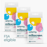 Upspring Milkscreen Test Strips to Detect Alcohol in Breast Milk - at-Home Test for Breastfeeding Moms, Simple Breast Milk Alcohol Dip Test with Accurate Results in 2 Minutes, 30 Test Strips…