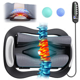 Lower Back Stretching Massager, Electric Lumbar Traction Device with Dynamic Stretching, Adjustable Temperature (104°F - 118.4°F), Vibration Massage - For the Lumbar Spine & Relieving Lower Back Pain