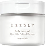 Needly | Exfoliating Facial Pads with BHA & PHA | Daily Toner Pad | for Pore Tightening