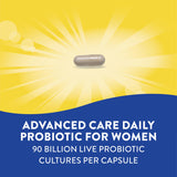 Nature's Way Fortify Optima - Women's Advanced Care - 90 Billion Probiotic + Prebiotic - For Digestive, Immune & Vaginal Health Support* - Certified Gluten Free - 30 Delayed-Release Capsules