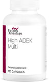 Bariatric Advantage High ADEK Multivitamin, High Potency Vitamin A, Vitamin D, Vitamin E, and Vitamin K Supplement for Bariatric Surgery Patients - 180 Count