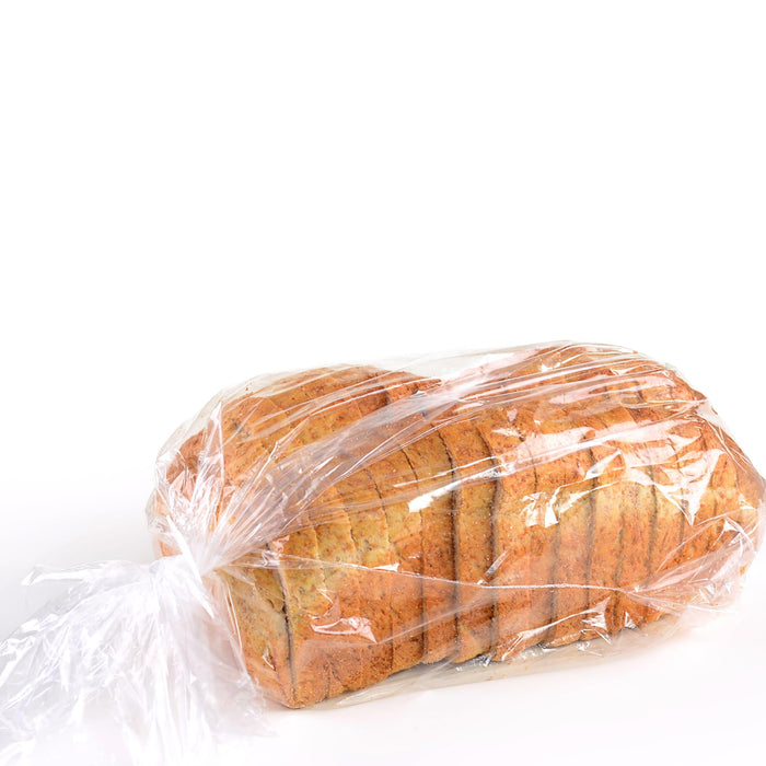 Large Bread Poly Bags,100 Pcs 22x6x10 Inch Bread Loaf Packing Bags with 100 Twist Ties,Clear Thick Gusseted Grocery Bakery Bags (Extra Large-22x6x10)