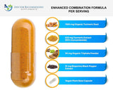 Turmeric Curcumin with Triphala - 2250mg/d - 120 Veggie Capsules - 95% Curcuminoids with Black Pepper Extract (Bioperine)